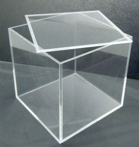 caixa transparente